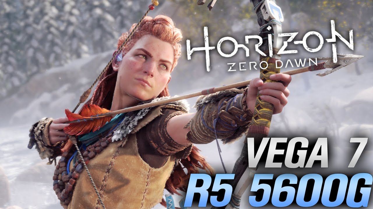Ryzen 5 5600G + Radeon Vega 7 rodando HORIZON ZERO DAWN em 2022