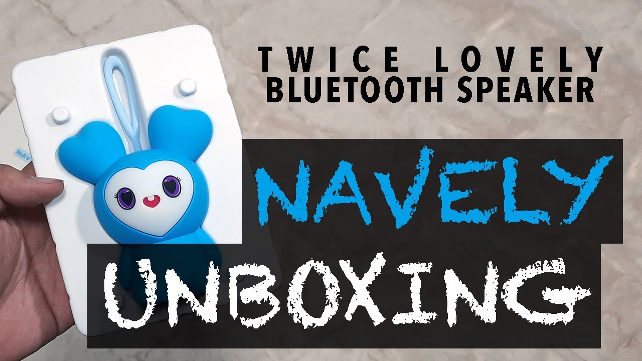 Unboxing TWICE Lovely Bluetooth Speaker (Navely) - YouTube