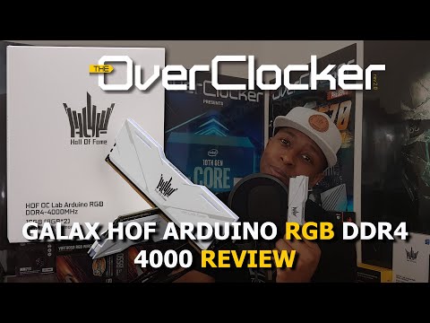 GALAX HOF Arduino DDR4 4000 Review - YouTube