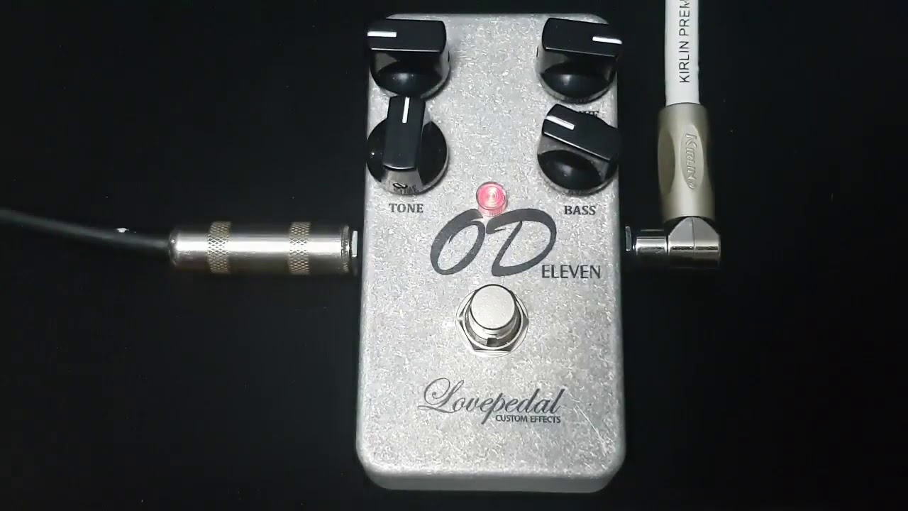 Lovepedal OD Eleven & Fender 68 Custom Deluxe Reverb Amp - YouTube