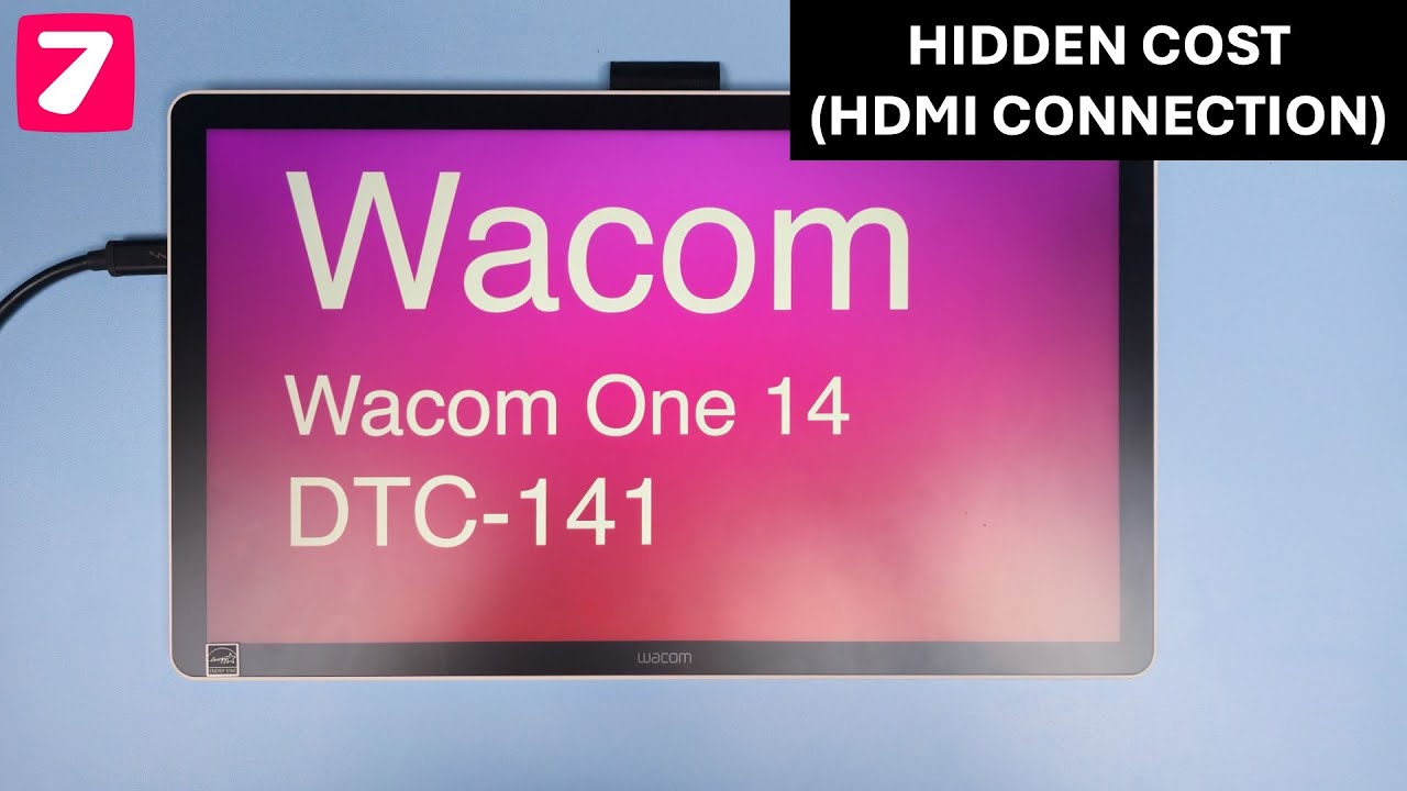 Notes on Wacom One 14 (DTC-141) - YouTube