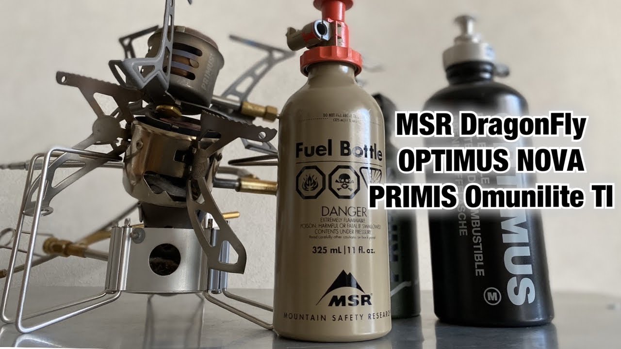 失敗し無いキャンプ道具選び 『MSR ドラゴンフライ』『OPTIMUS NOVA