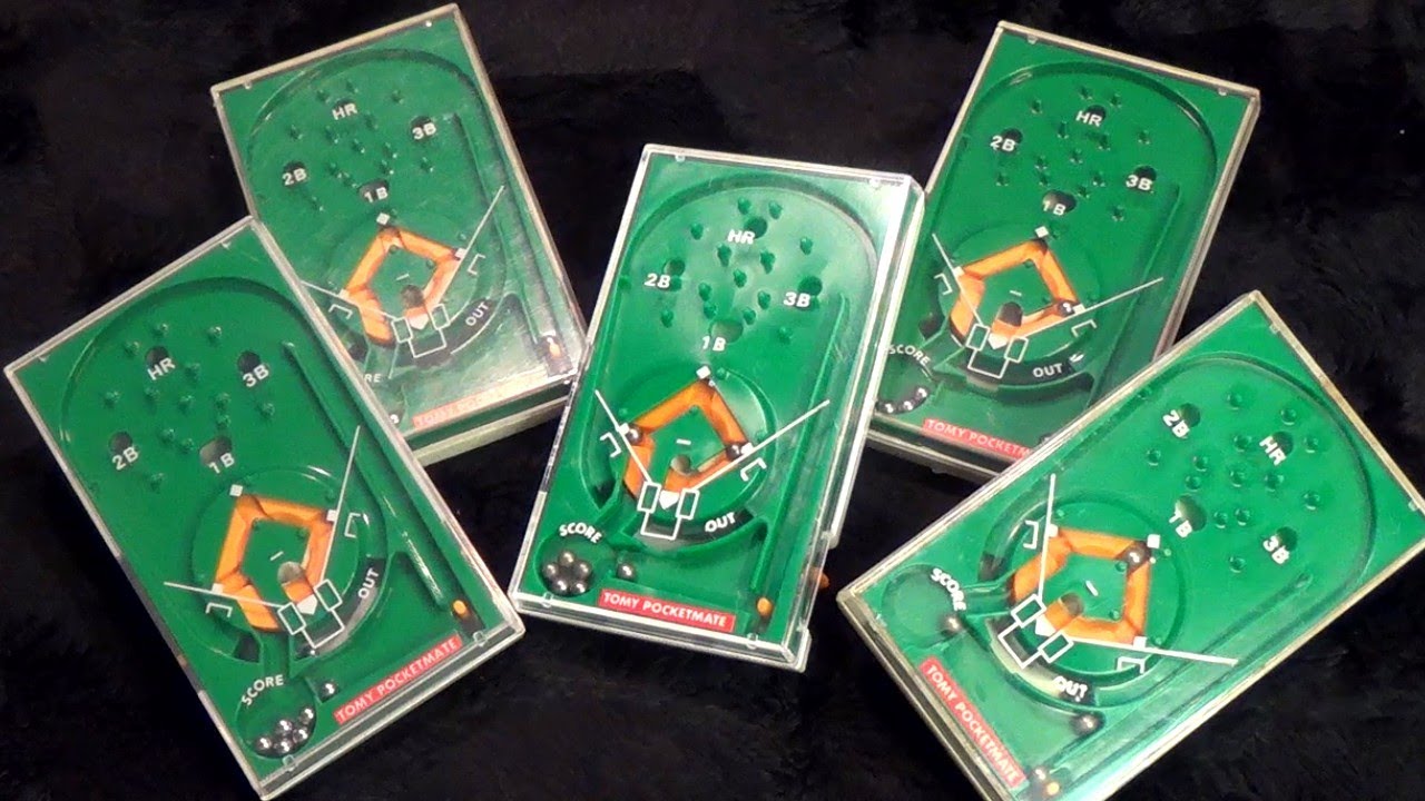 トミーポケットメイト】野球ゲーム 1 ベースボール パチンコ おもちゃ