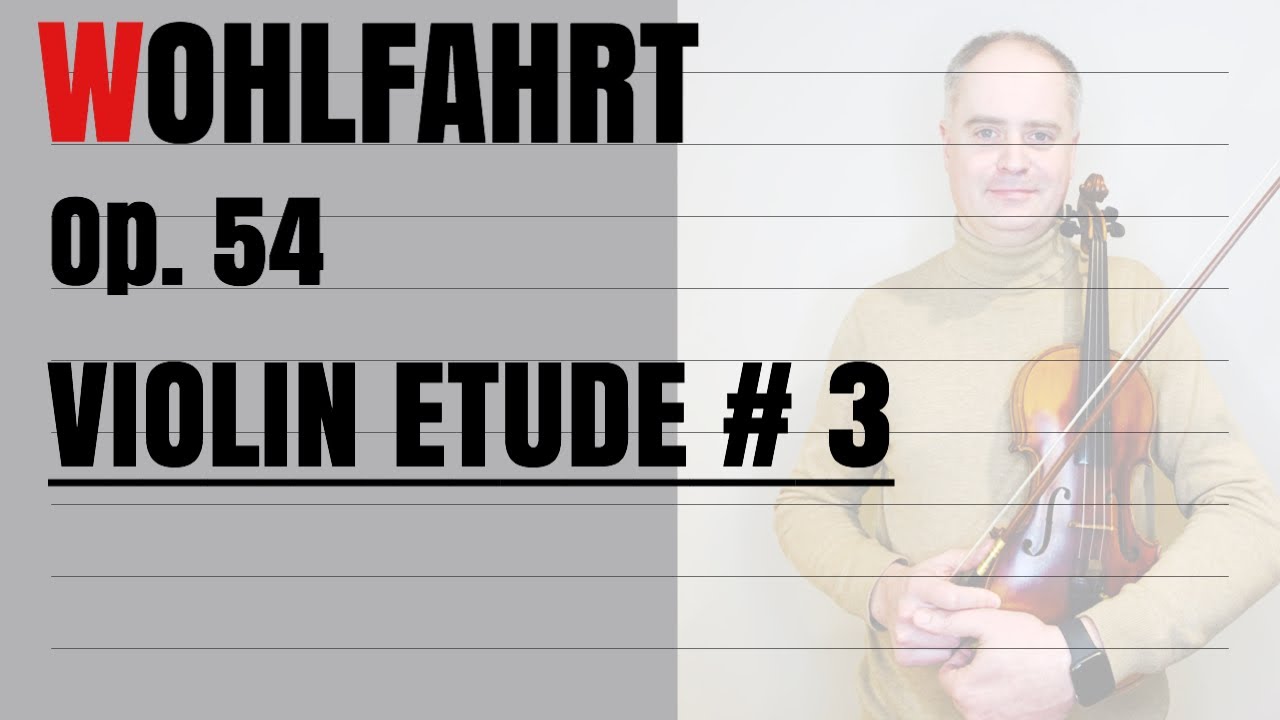 Franz Wohlfahrt: Forty Elementary Studies For Solo Violin Op.54