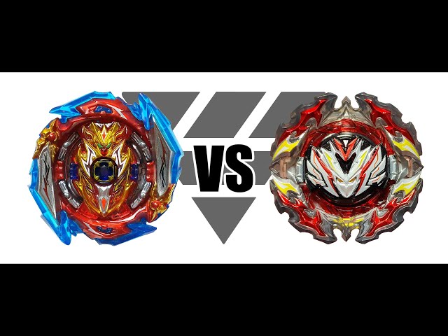 ベイブレードバースト インフィニットアキレス.Dm' 1B VS プロミネンス