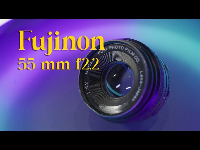 Fujinon 55mm f2.2 Bubble Bokeh Lens - YouTube