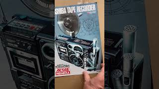 昭和レトロ ラジカセ 東芝 アクタスパラボラ RT-2800 #shorts - YouTube