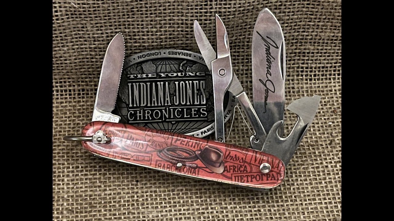 United Cutlery Young Indy Adventure Knife - YouTube