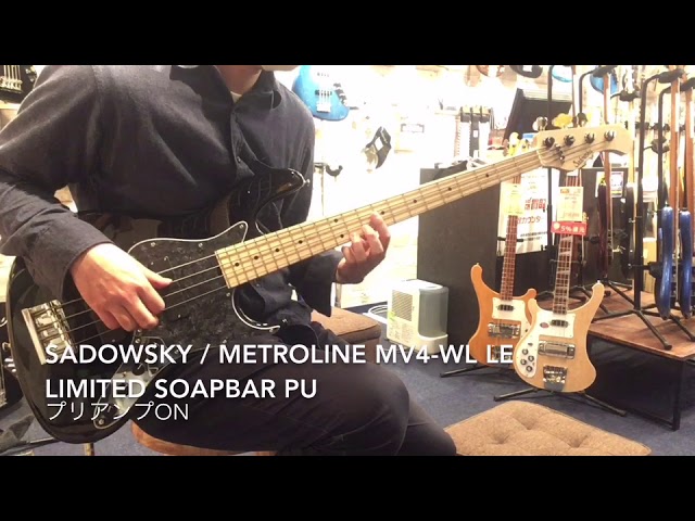 Sadowsky / Metroline MV4-WL LE Limited Edition Soapbar Pickups