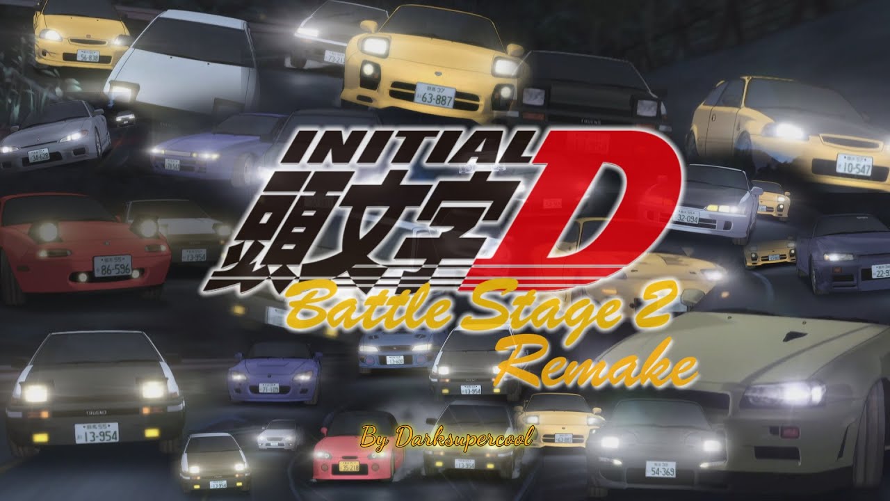 頭文字D] Initial D Battle Stage 2 REMAKE (FINAL VERSION) - YouTube