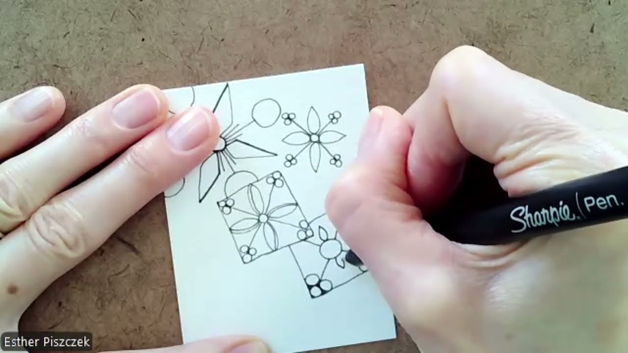 Zentangle (R) Explore with Esther Piszczek, CZT: Jewely, Cyndi