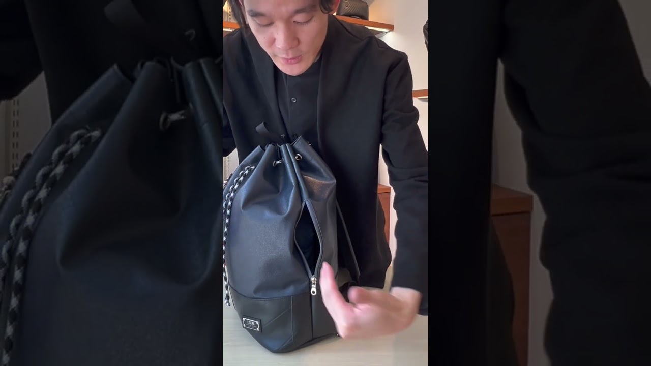 SEAL（シール）】森野帆布コラボ／クロスボディリュックバッグ - YouTube