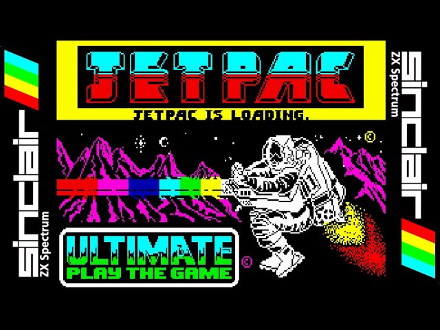 JETPAC (1983) Walkthrough, ZX Spectrum - YouTube