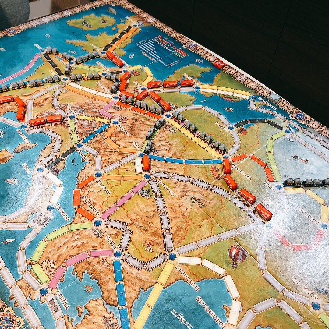 チケット・トゥ・ライド ヨーロッパ 15周年記念版 [2人プレイボード