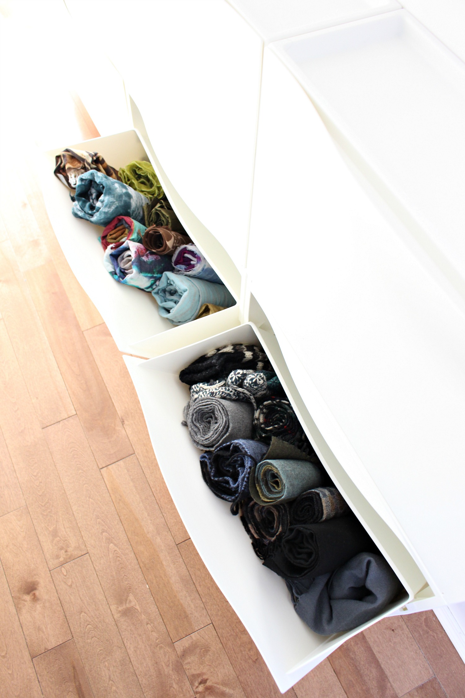 Narrow Entryway Storage Solution | IKEA TRONES Review | Dans le