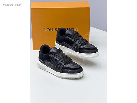Louis Vuitton Black Trainer SSneaker BRANDROOM 40 / 46 - Erkek