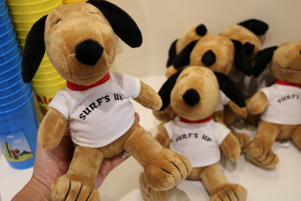 ハワイ限定日焼けスヌーピーグッズ＆モニホノルル全3店舗ショップ徹底