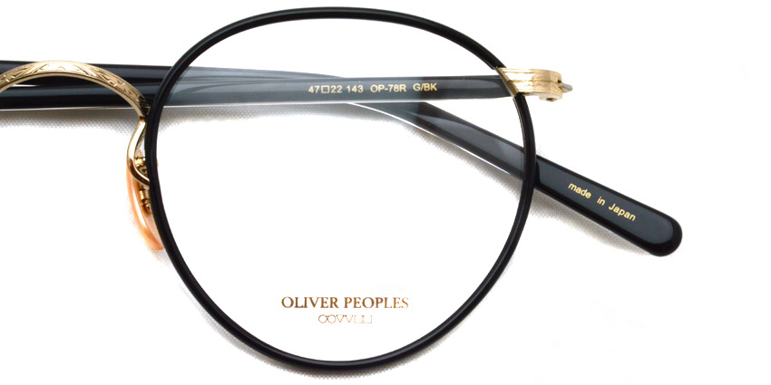 OP-78R/オリバーピープルズ メガネ取扱い店舗｜東京・中目黒 | 通販対応 |