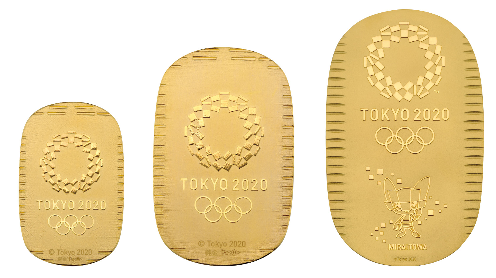 東京2020オリンピック公式-オリンピックエンブレム純金小判・大判 | COCCO
