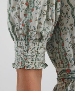 Hill House Home Green Provence Floral Yara Shirt Dress | Liberty