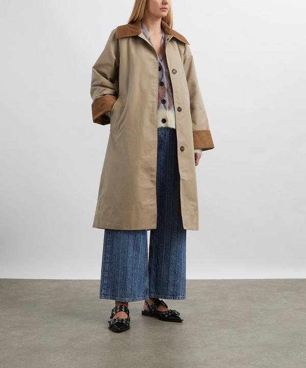 Barbour Reagan Showerproof Trench Coat | Liberty
