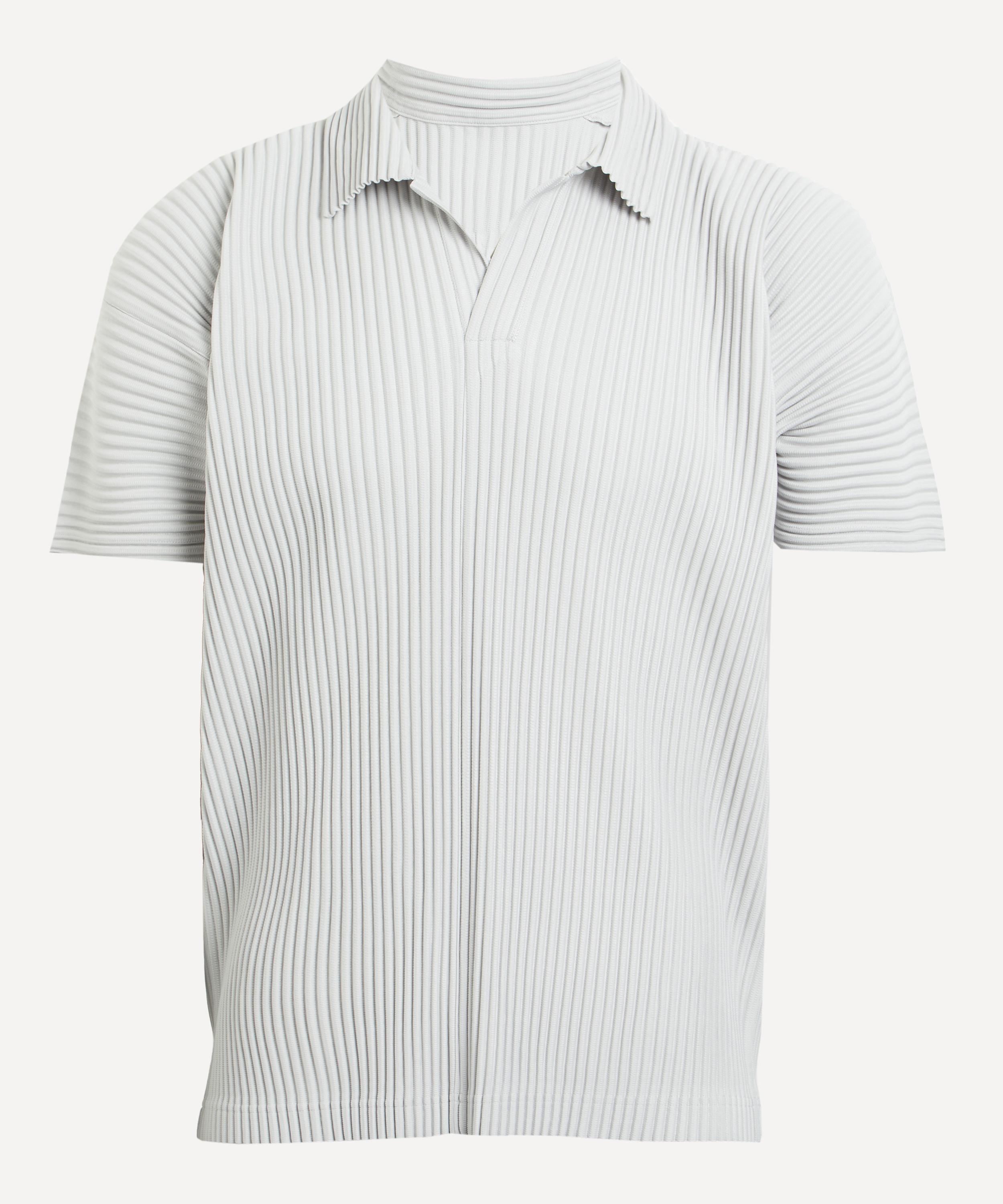 Homme Plisse Issey Miyake BASICS Pleated Polo Shirt | Liberty