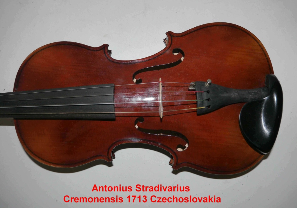 Violon Antonius Stradivarius Cremonensis 1713 Czechoslovakia | eBay