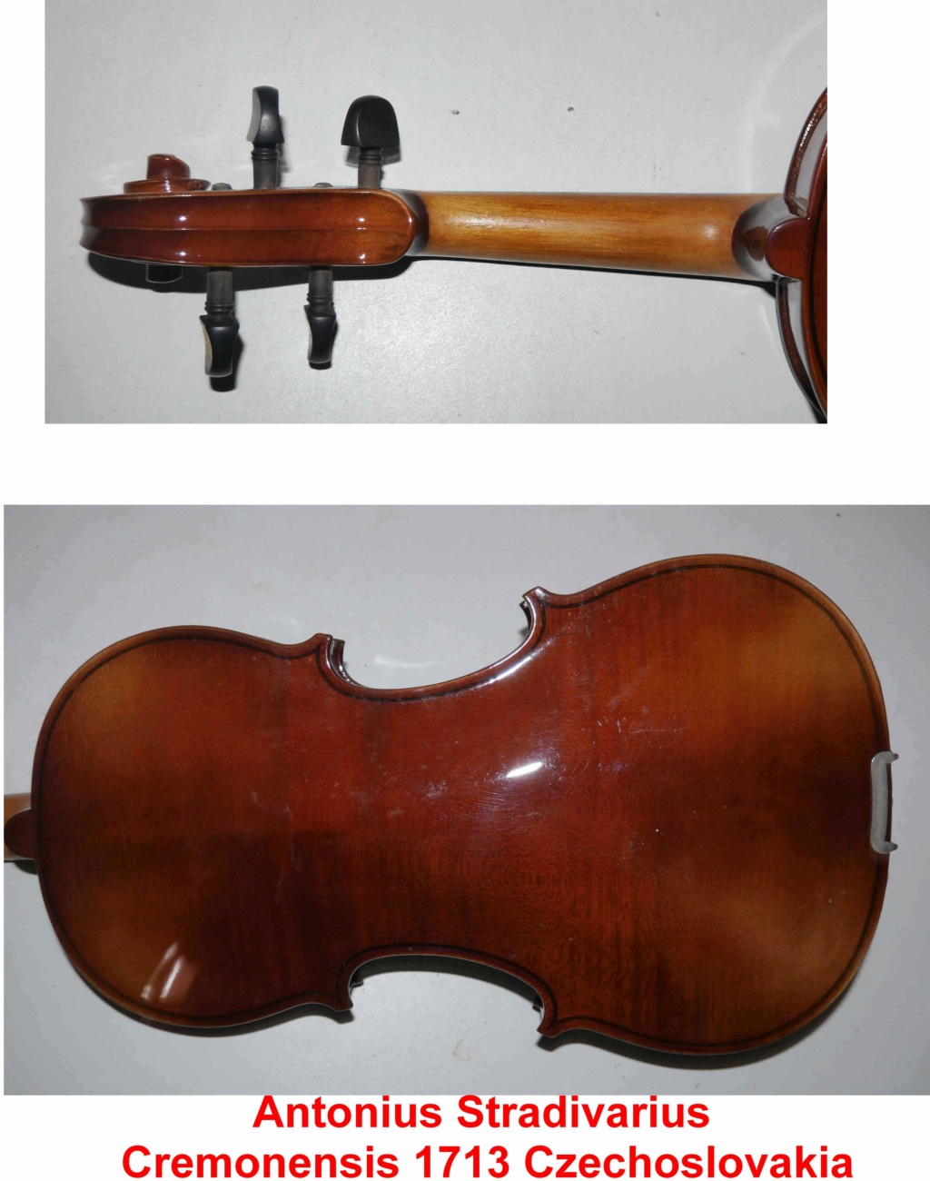 Violon Antonius Stradivarius Cremonensis 1713 Czechoslovakia | eBay