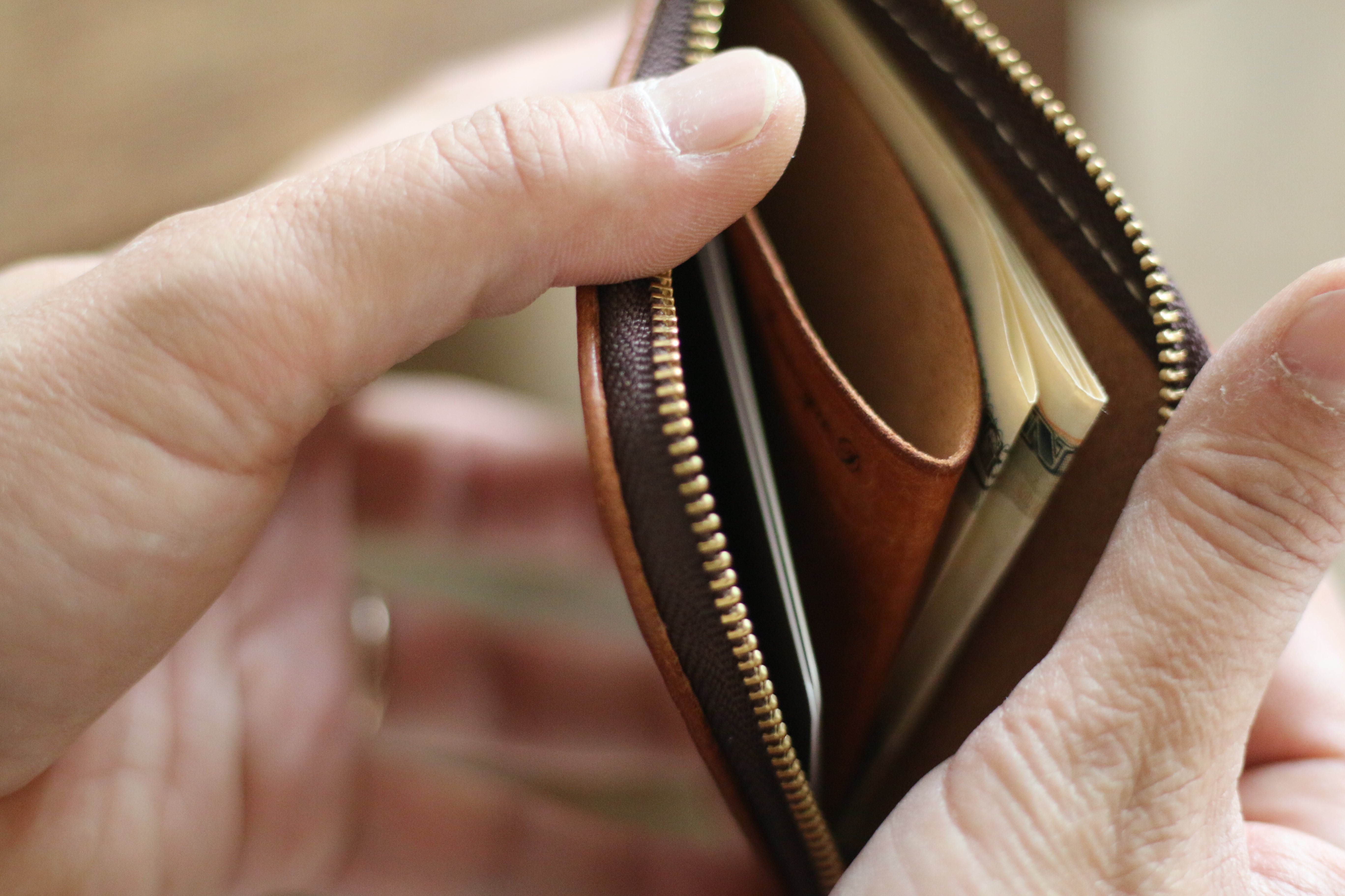 L字ファスナー財布 ｜ k a k u ｜ （全7色） – icchi leathercraft