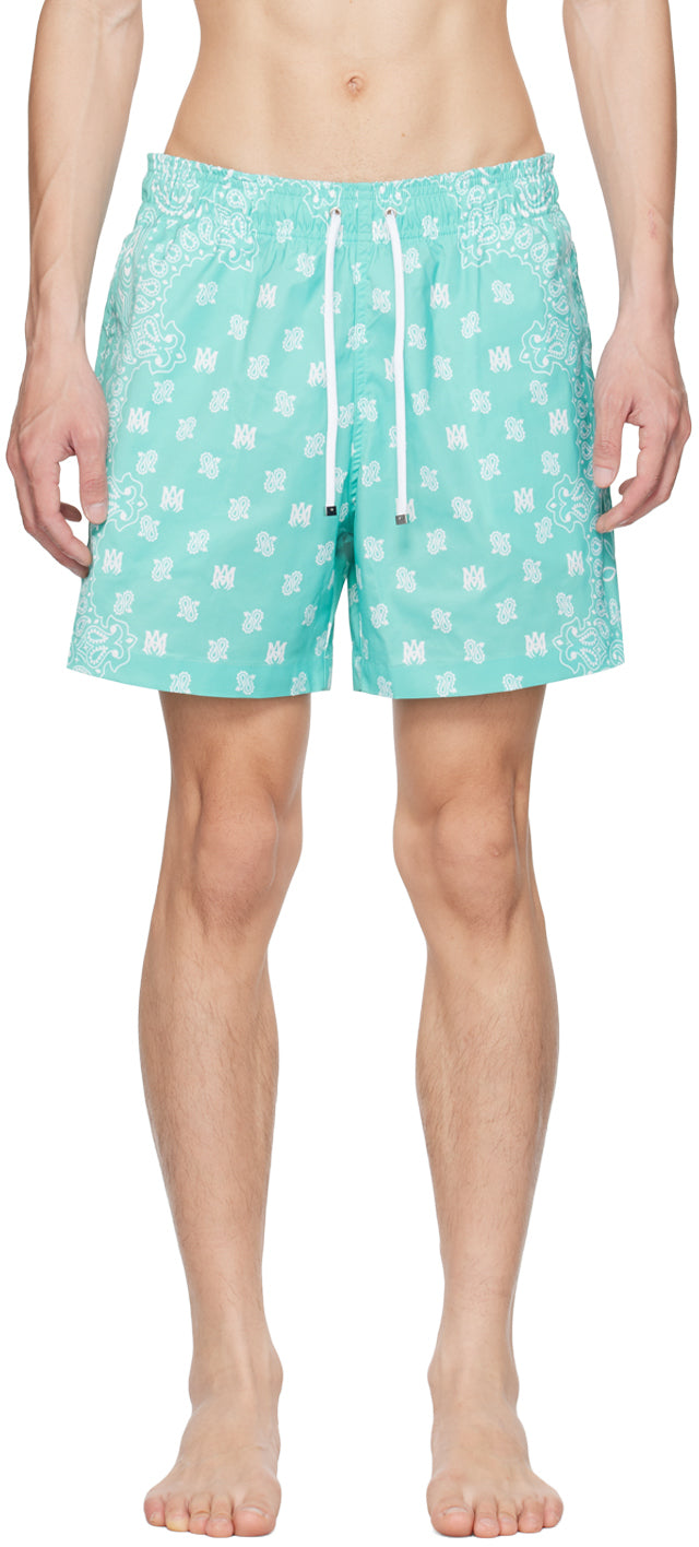 Amiri Paisley Swim Shorts for Men – Shop Now at ICETIME LUXE