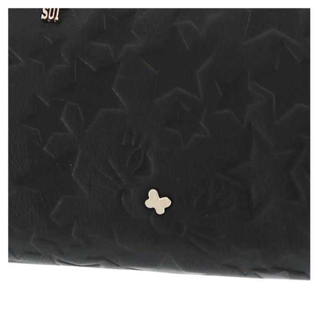 レビュー投稿で+5％還元】アナスイ 財布 二つ折り 本革 猫 がま口