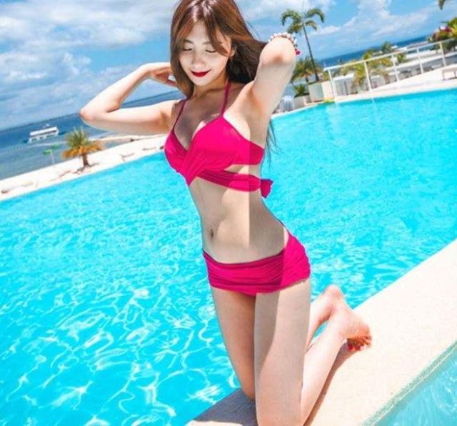 トレンドビキニ インスタ映え 海 海水浴 フォトジェニック ナイト