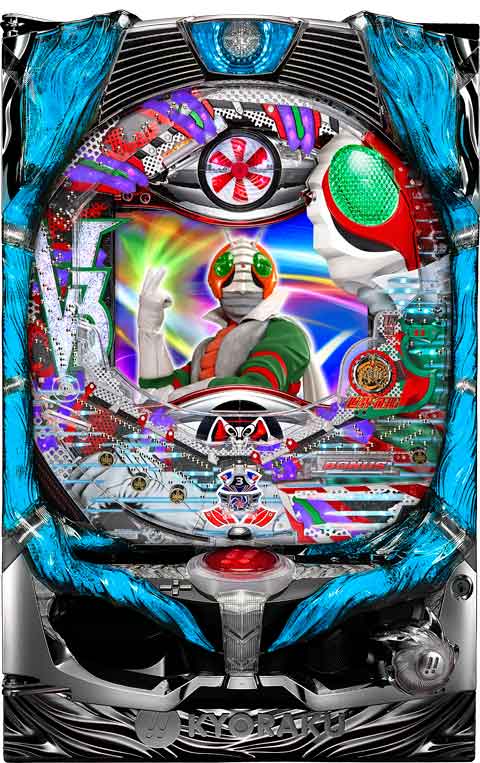 CRぱちんこ仮面ライダーV3 Light Version パチンコ スペック 予告 初