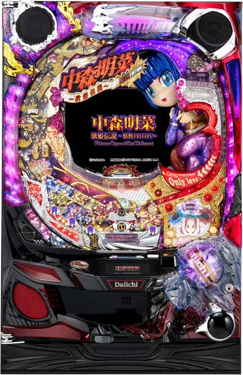 CR中森明菜 歌姫伝説～情熱EDITION～ MAX パチンコ スペック 予告 初