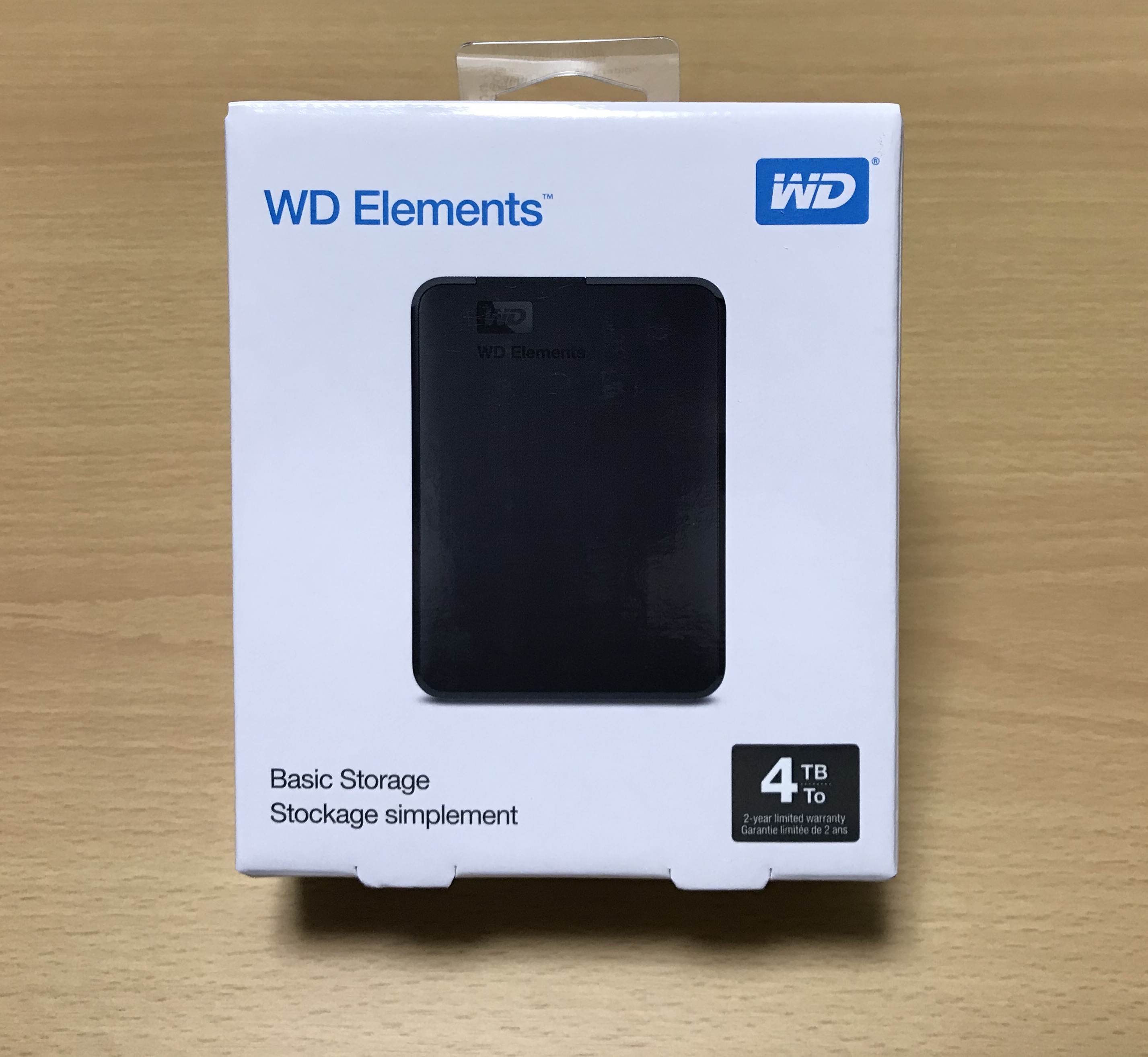 4TBで1万3千円！？】WD Elements Portableをレビュー【外付HDD】