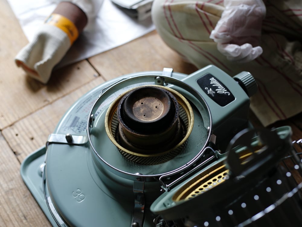 アラジンストーブの芯交換 - 手順・流れについて」 - kanayon.mさんの