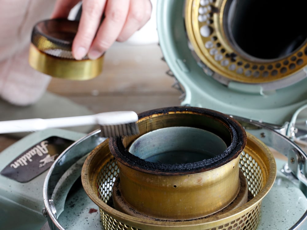 アラジン ストーブを空焚き その後のメンテ」 - kanayon.mさんの