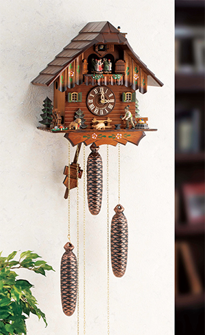 森の鍛冶屋と仲間たち オルゴールとからくり仕掛けの木彫りカッコウ