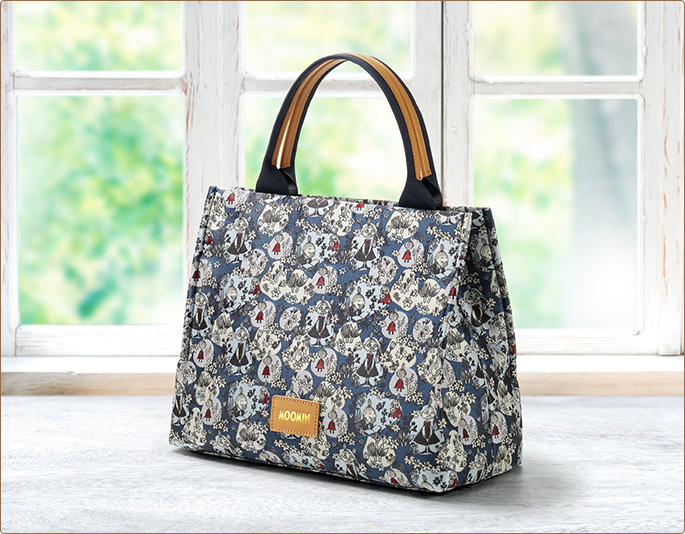 MOOMIN】ミムラねえさん＆リトルミイ 軽量ミニトート【インペリアル