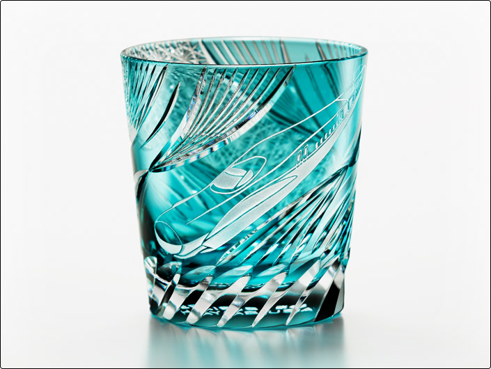 伝統工芸×新幹線 江戸切子グラス E5系はやぶさ／923形ドクターイエロー