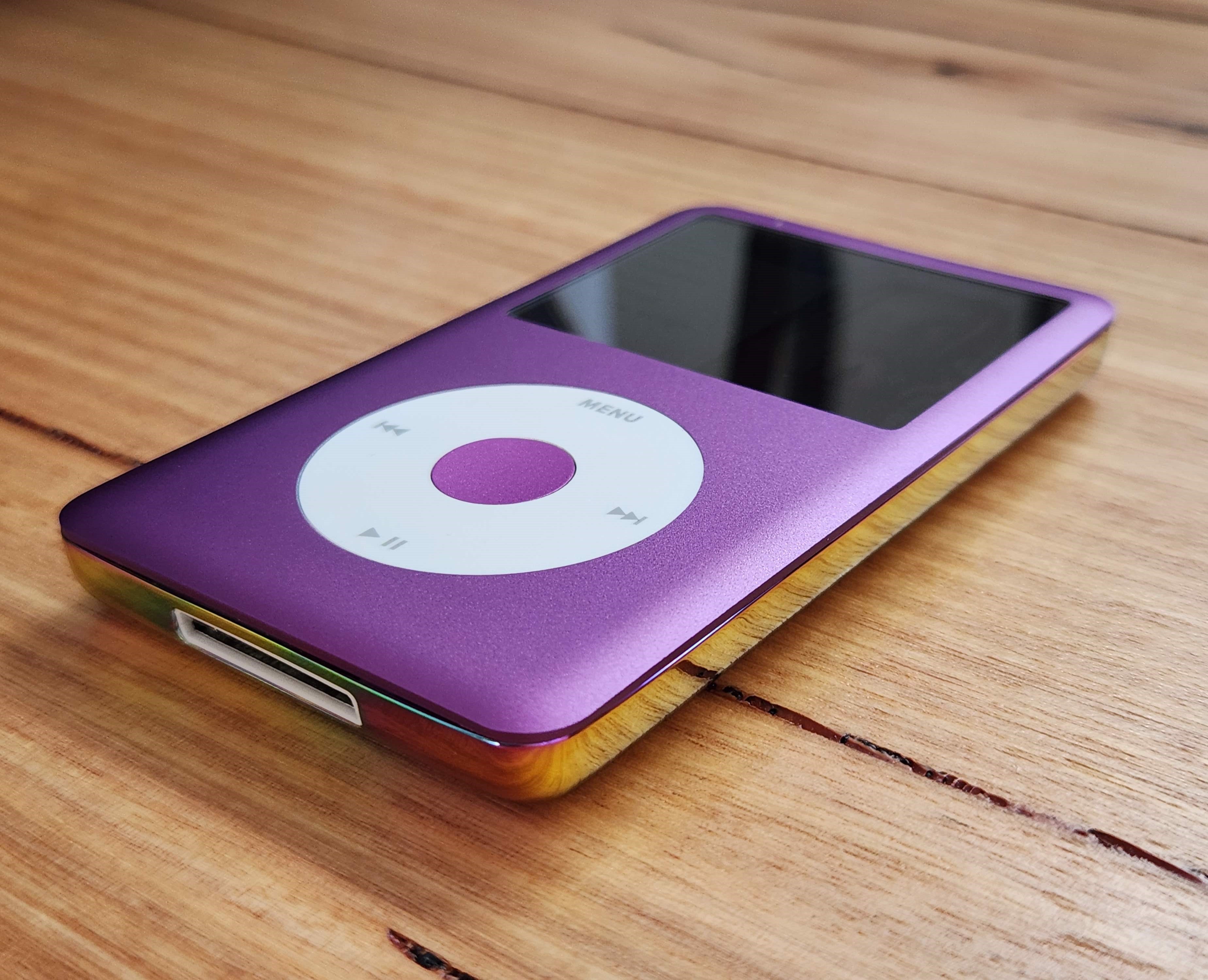 iPod classic 第7世代 160GBからSSD512GBにブルー 青 【公式通販】