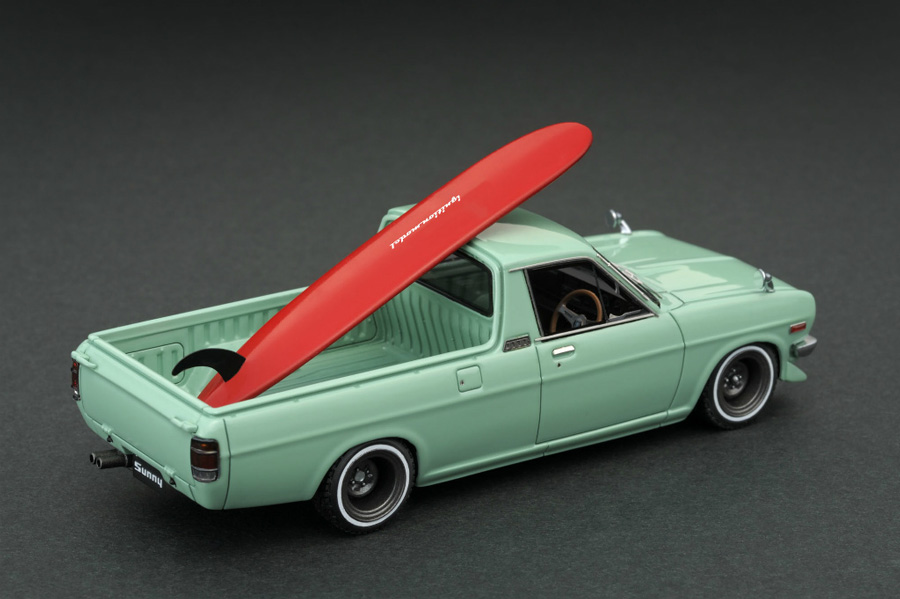 IG1280 1/43 Nissan Sunny Truck Long (B121) Green | LINE UP | [公式