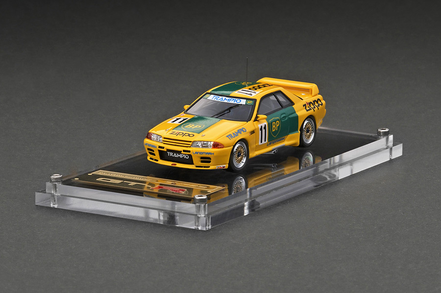 IG2693 1/64 BP OIL TRAMPIO GT-R (#11) 1993 JTC With RB26 Engine
