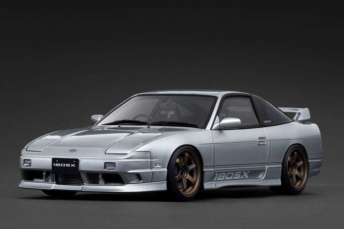 IG3761 1/18 Nissan 180SX TYPE X (RPS13) Silver | LINE UP | [公式