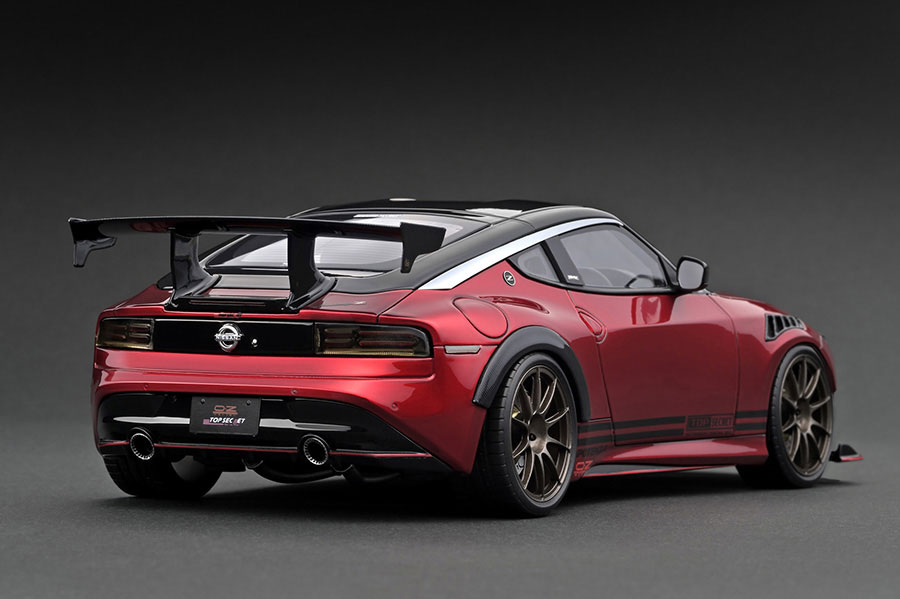 IG3387 1/18 TOP SECRET Fairlady Z (RZ34) Red Metallic | LINE UP