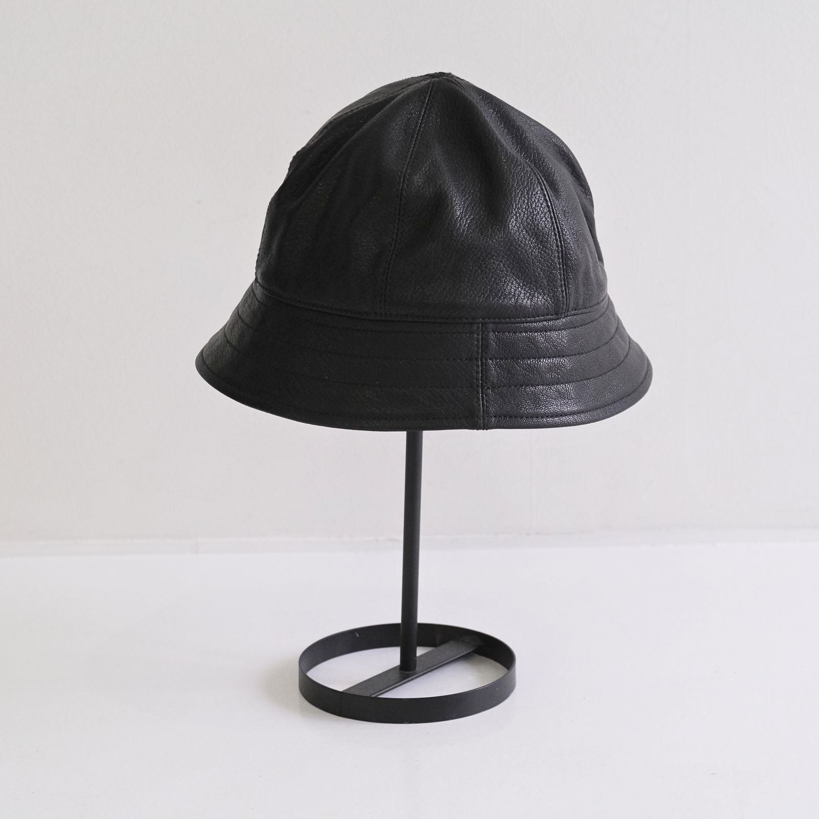 CCU - SAILOR HAT / レザーハット / ゴートレザー | iko