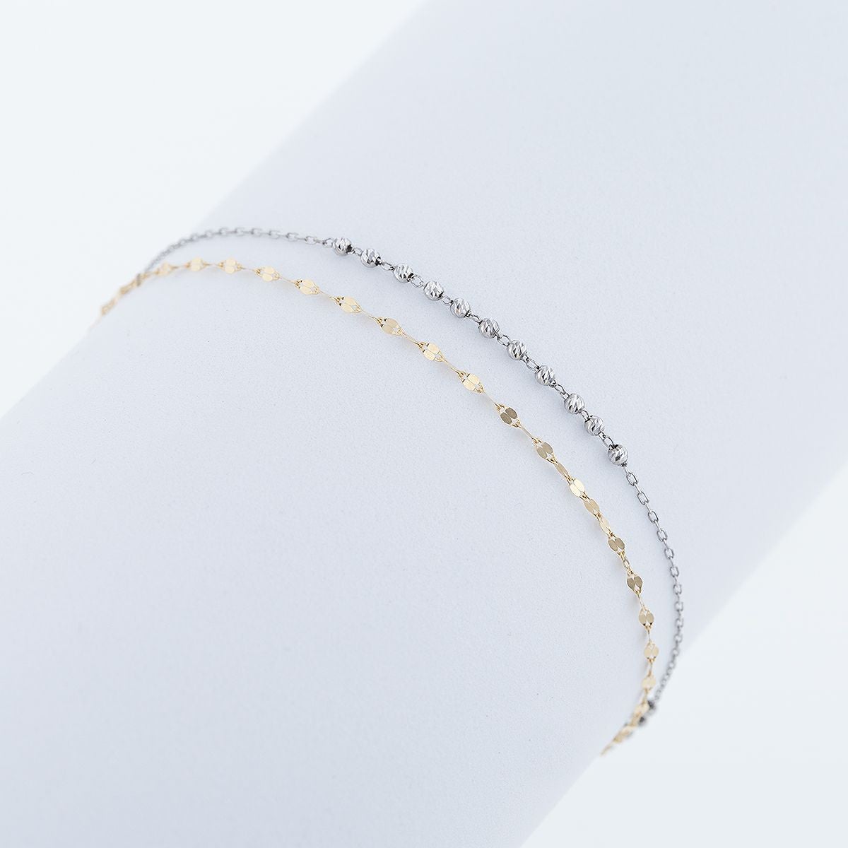 K10 PG 2連 チェーン ブレスレット | IKEDAジュエリーオンライン