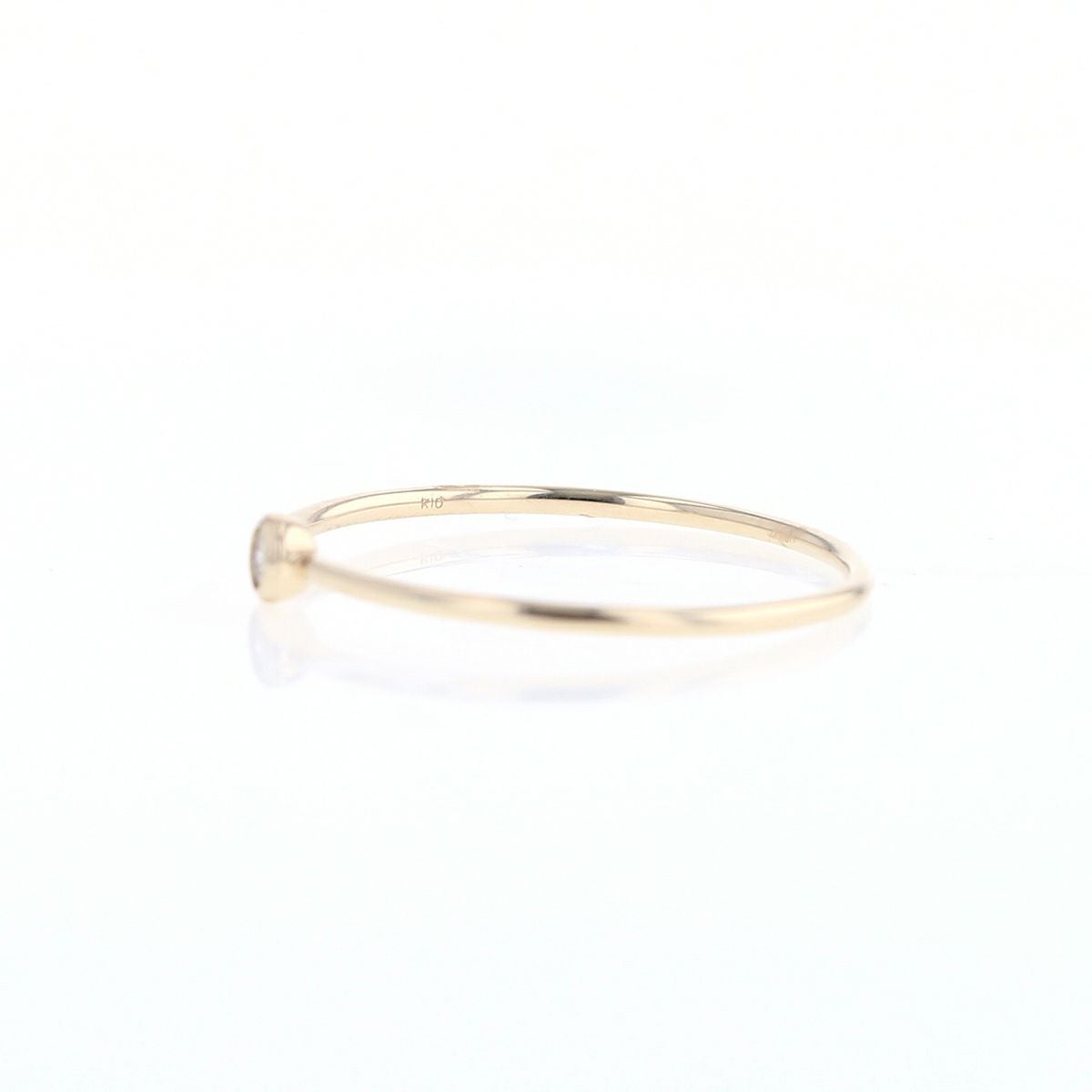 K10 YG/WG ダイヤモンド リング | IKEDAジュエリーオンライン