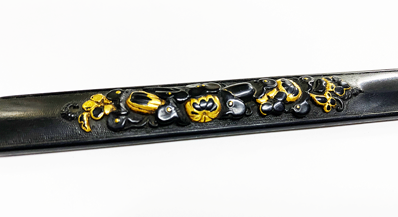 瓜図小柄 古後藤Kozuka design of pumpkinMade by Ko-Goto | 日本刀