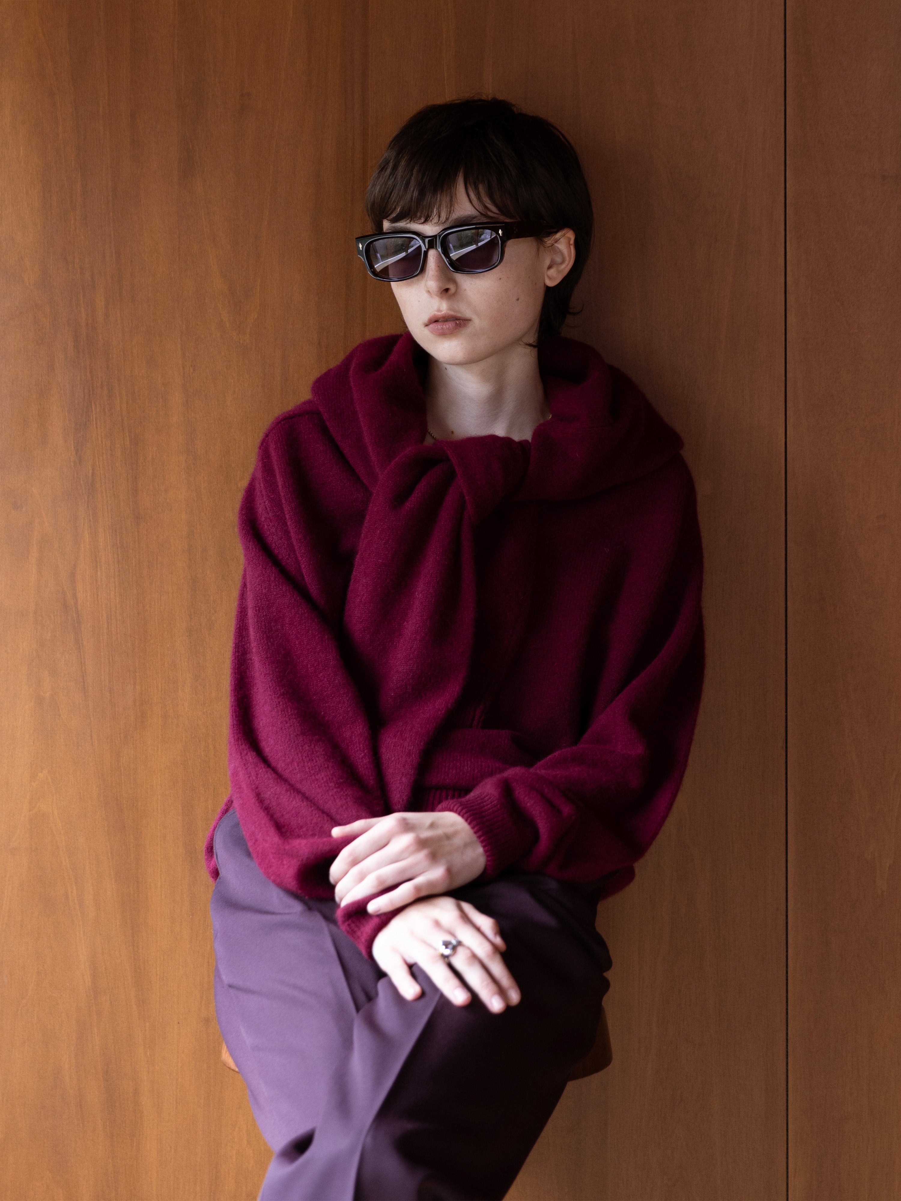 Authentic Cashmere V-Neck Knit – ILEAN